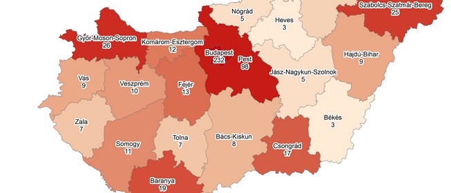 Baranyában tizenkilenc koronavírussal fertőzött beteget tartanak nyilván Baranyában tizenkilenc koronavírussal fertőzött beteget tartanak nyilván