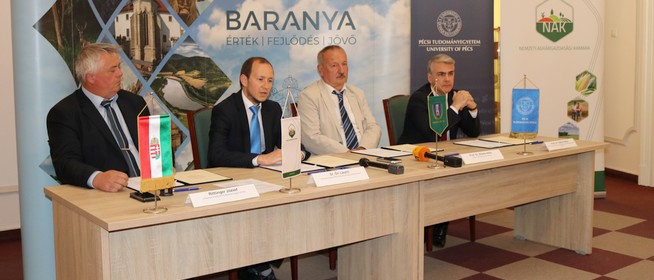 Új lendületet adna a helyi gazdaságnak a megyei önkormányzat, a PTE és az agrárkamara Új lendületet adna a helyi gazdaságnak a megyei önkormányzat, a PTE és az agrárkamara