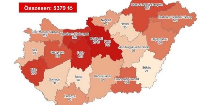 Csaknem százzal emelkedett a fertőzöttek száma Magyarországon