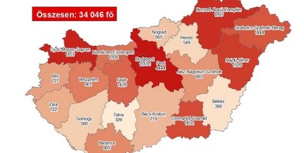 Baranyában kilencszázra ugrott az igazoltan fertőzöttek száma