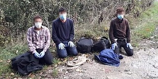 A horvátoknál vannak a Baranyában elfogott migránsok A horvátoknál vannak a Baranyában elfogott migránsok