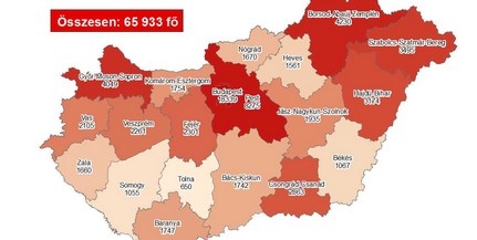 Meghalt 43 beteg, 2291-gyel nőtt a fertőzöttek száma Magyarországon