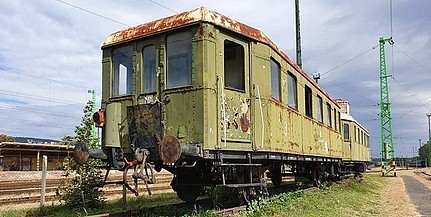 A palotabozsoki vasúti múzeumba kerül a pécsi főpályaudvar legendás vonata