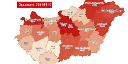 Ismét több mint hatezer új fertőzöttet azonosítottak