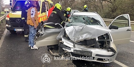 Ketten sérültek meg a 6-oson történt balesetben Pécsváradnál