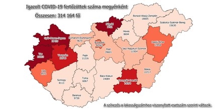 Csaknem kétszáz új fertőzöttet azonosítottak Baranyában