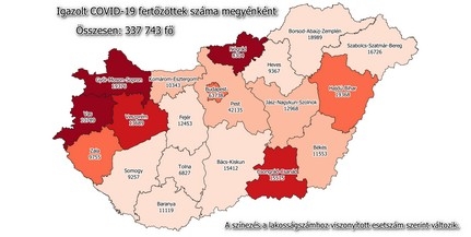 Átlépte a 11 ezret a fertőzöttek száma Baranyában