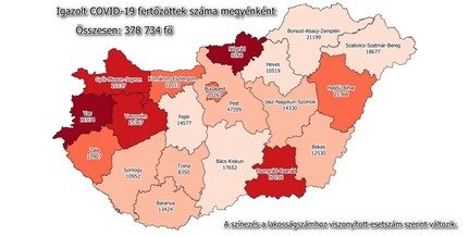 Stagnál a napi új fertőzöttek száma Magyarországon