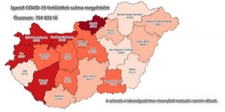 Baranyában is tovább csökkent az új fertőzöttek száma