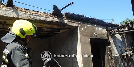 Teljesen kiégett egy családi ház Baranyában