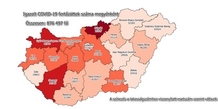 Csaknem száz új fertőzöttet azonosítottak Baranyában