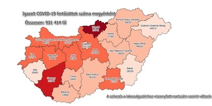 Baranyában is meredeken emelkedik a fertőzöttek száma