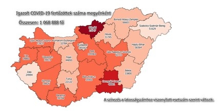 Dühöng a járvány: ismét csaknem 12 ezer új fertőzött van