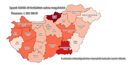 Így alakult a járványhelyzet hétfőn Baranyában