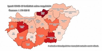 Ismét több ezerrel nőtt a napi új fertőzöttek száma