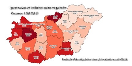 Így alakult a járványhelyzet csütörtökön Baranyában