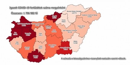 Mutatjuk, hogy alakult a járványhelyzet szerdán