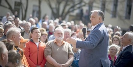 Orbán Viktor: a választás legnagyobb tétje, hogy belesodródunk-e a háborúba