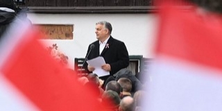 Orbán Viktor: sosem fogjuk megengedni, hogy a szabadság zászlaját kicsavarják a magyarok kezéből!