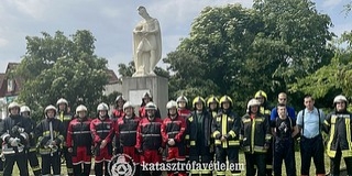 Huszonkét baranyai önkéntes tűzoltó tett sikeres vizsgát