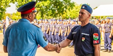 Frissen végzett tűzoltók kezdték meg szolgálatukat Baranya vármegyében