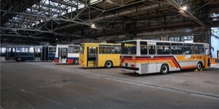 Három Ikarus 200-as buszt restaurált a Közlekedési Múzeum