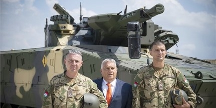 Orbán: a magyaroknak katonáskodni sem most kell megtanulniuk