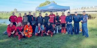 Sikeres vizsgát tett a Mohácsi Speciális Mentők csapata