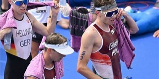 A pécsi triatlonista, Bicsák Bence a tizenhatodik helyen végzett az olimpián A pécsi triatlonista, Bicsák Bence a tizenhatodik helyen végzett az olimpián