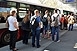 Ragadós volt a példa: már minden busznál sorba állnak az utasok a pécsi pályaudvaron