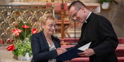 Mohácsi katekétát is kitüntetett a Pécsi Egyházmegye Mohácsi katekétát is kitüntetett a Pécsi Egyházmegye