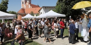 Horvát búcsút tartottak Máriagyűdön Szentháromság napján