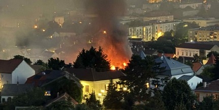 Hatalmas tűz ütött ki Pécsett, a Mecsek-oldalban