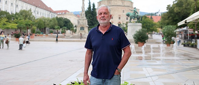 Visszatért Pécsre Páva Zsolt: visszailleszkedni sokkal könnyebb, mint elindulni