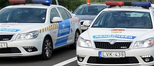 Baranyai drogdílerek menekültek Horvátországba a sztrádán a rendőrök elől - Videó!