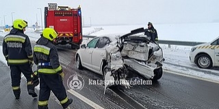 Hét helyen volt szükség Baranyában a tűzoltók segítségére az időjárás miatt