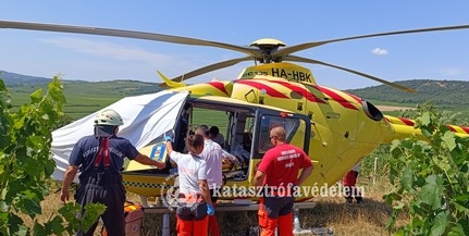 Balesetet szenvedett egy gyermekhez igyekvő mentőhelikopter Balesetet szenvedett egy gyermekhez igyekvő mentőhelikopter