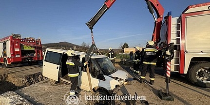 Tíz sérültje van a reggeli villányi balesetnek Tíz sérültje van a reggeli villányi balesetnek