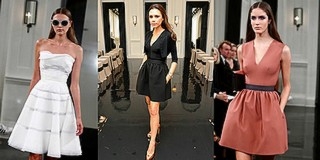 A celebek megőrülnek Victoria Beckham ruháiért