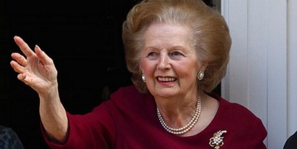 Elhunyt a Vaslady - Margaret Thatcher 87 éves volt