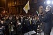 Civilek tüntettek a volt NAV-os Horváth András mellett