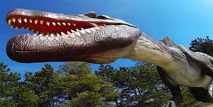 Megnyílt az ország első dinoszauruszparkja Zala megyében