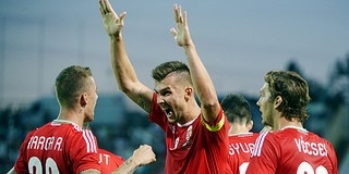Győzelemmel búcsúzott a magyar csapat a Puskás Stadiontól Győzelemmel búcsúzott a magyar csapat a Puskás Stadiontól