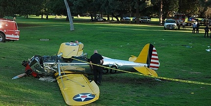 Lezuhant egy repülővel Harrison Ford, de túlélte