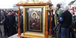 Pécsett is látható lesz a máriapócsi Szűz Mária kegykép