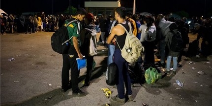 Ötezernél is több migráns érkezett kedden Magyarországra Ötezernél is több migráns érkezett kedden Magyarországra