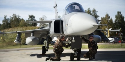 Orosz repülőgépeket fogtak a magyar Gripenek