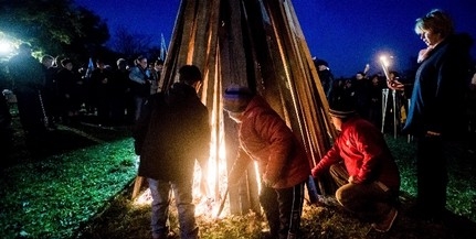 Őrmáglyát gyújtottak Budapesten is