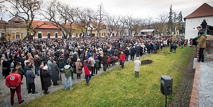 Erdély-szerte tüntettek a magyar iskolák megmaradásáért