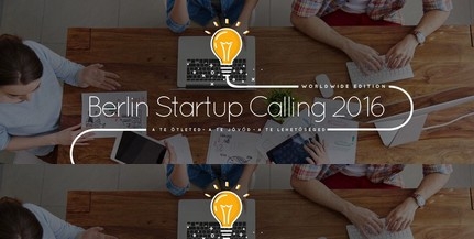 Berlin Startup Calling 2016 Ötletverseny